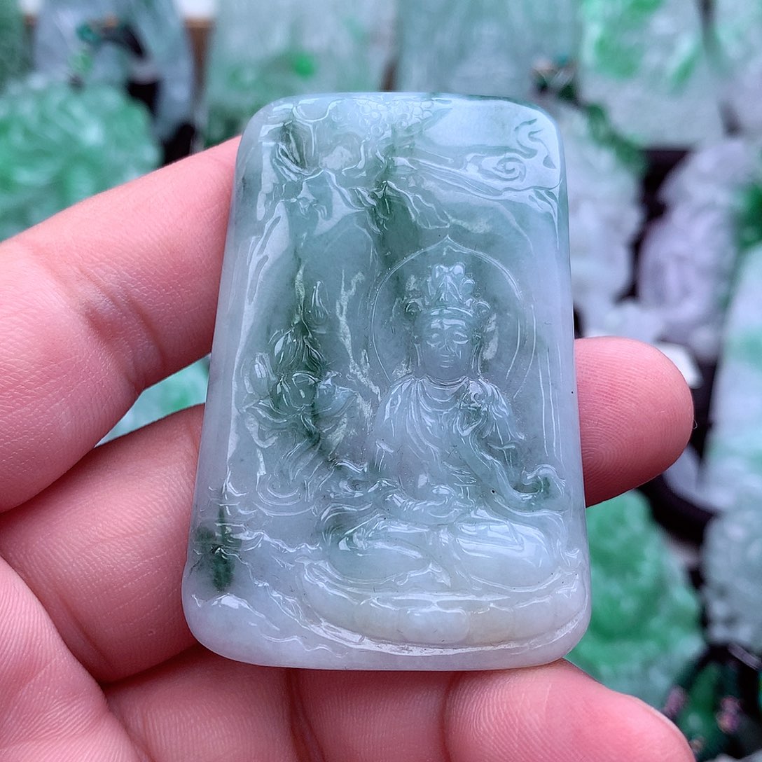翡翠吊坠(不含链)未镶嵌