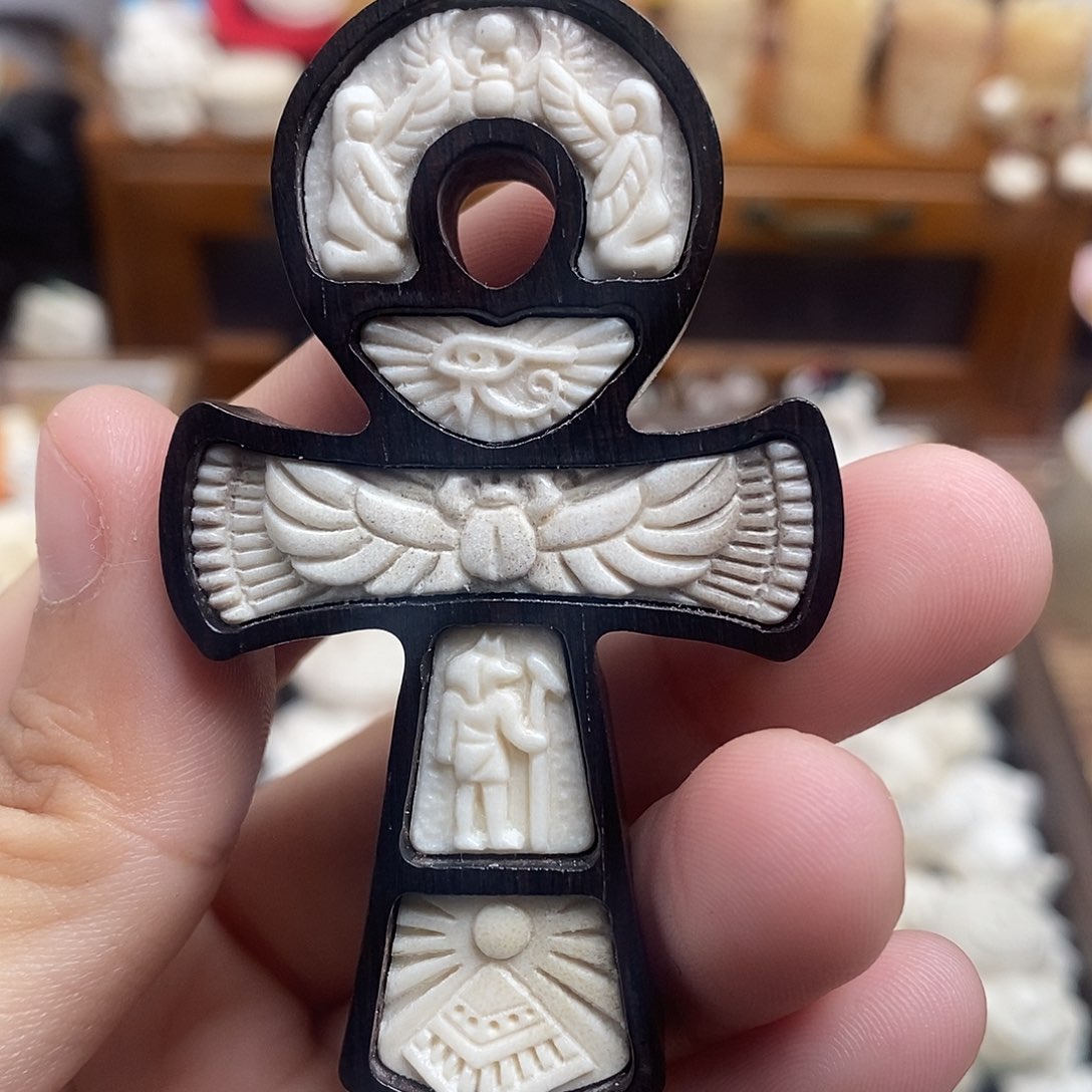 鹿骨把件c3安卡不退换