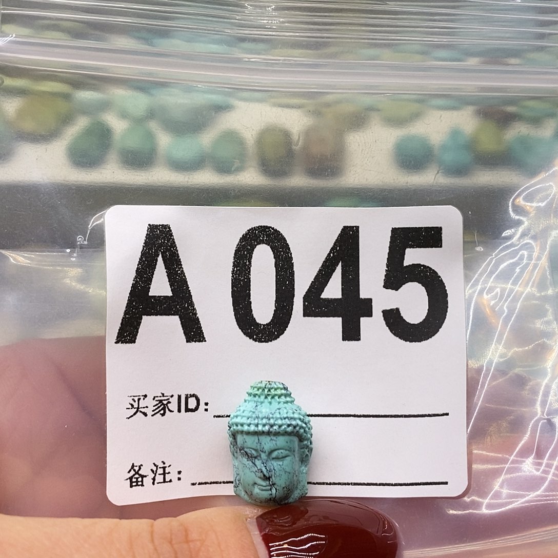 绿松石未镶嵌绿松石配饰定制
