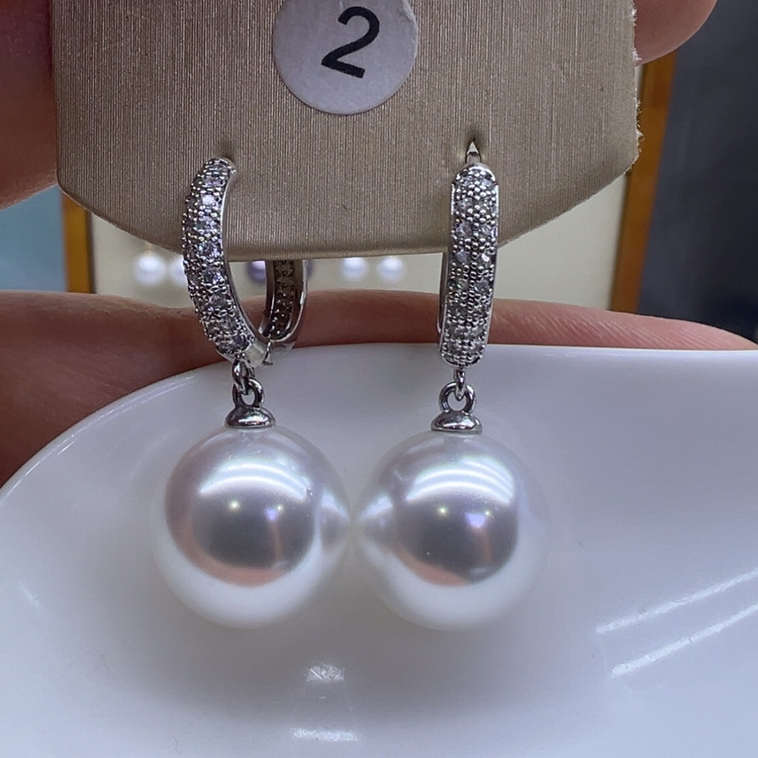 未镶嵌淡水珍珠耳饰