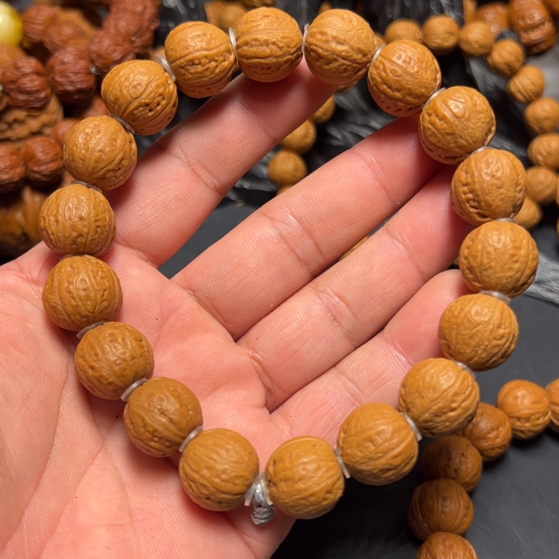 泡***糖文玩核桃手串尺寸15