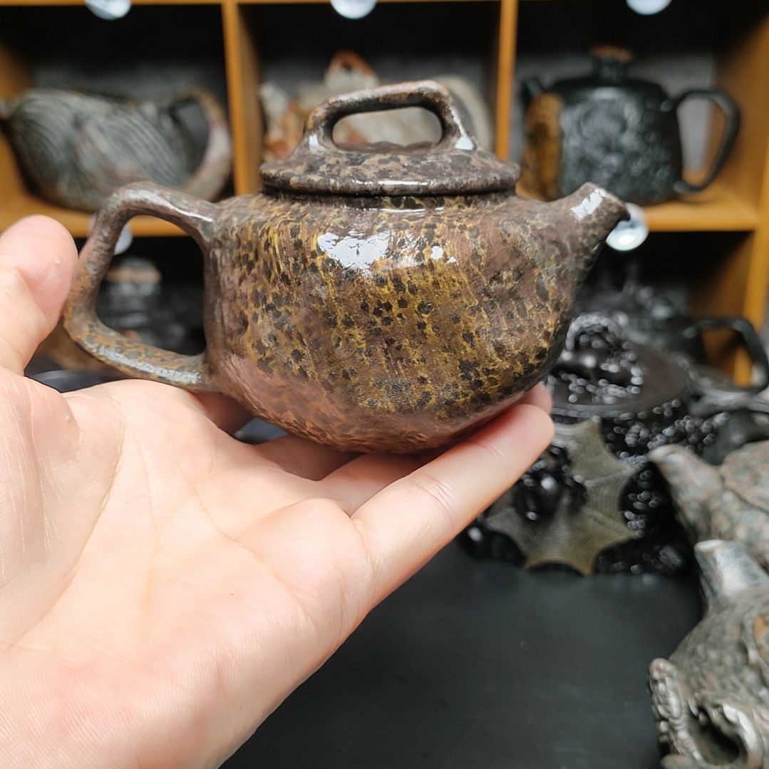紫砂茶壶阿****6随型壶冰碛岩石壶