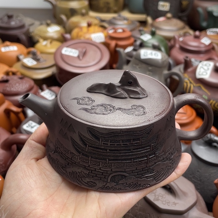紫砂茶壶紫砂微瑕