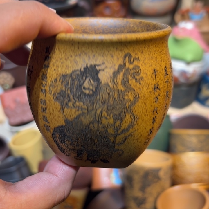 茶杯紫砂宜兴紫砂主人杯