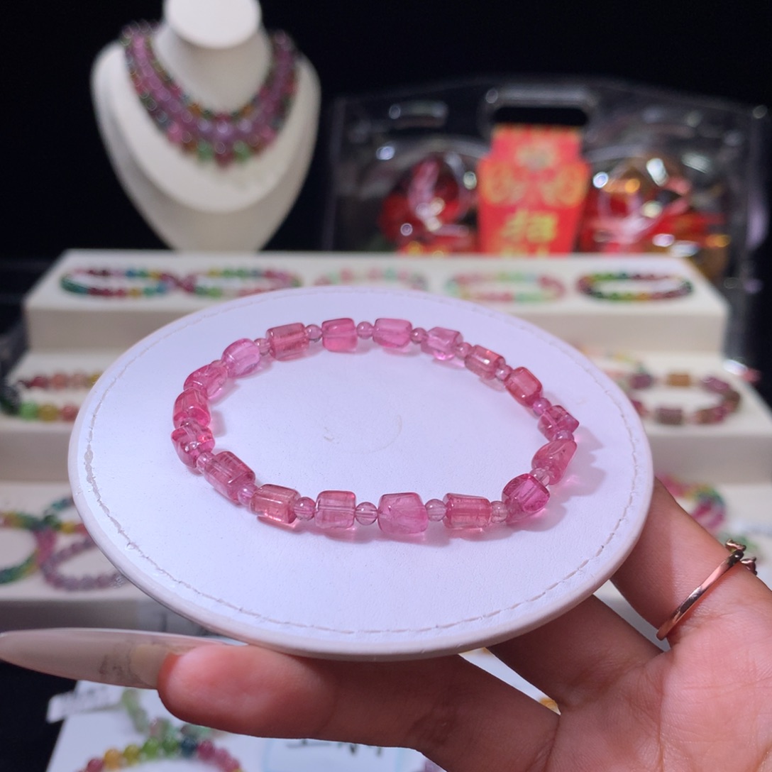 碧玺手链未镶嵌碧玺