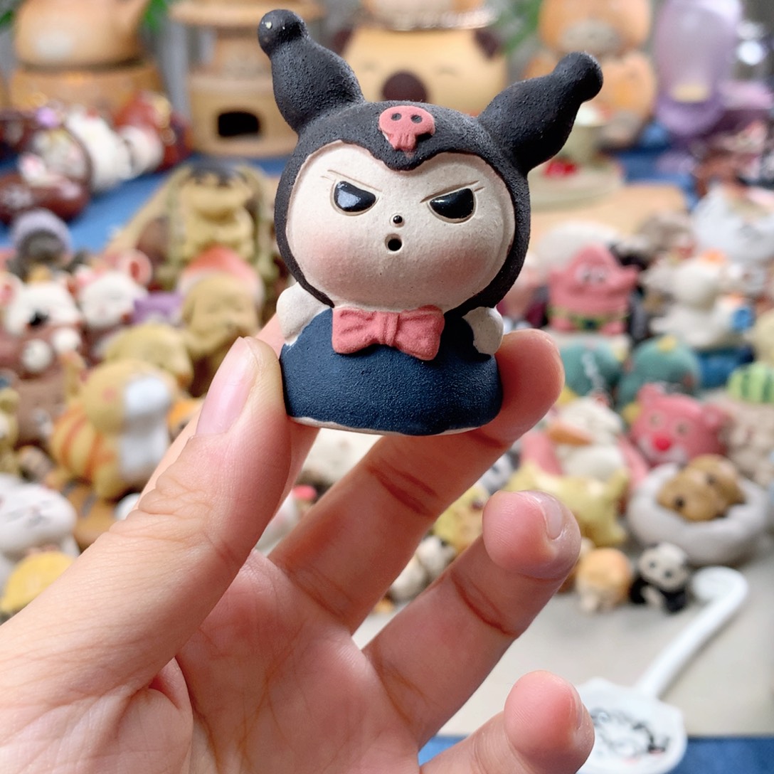紫砂茶宠手工制作