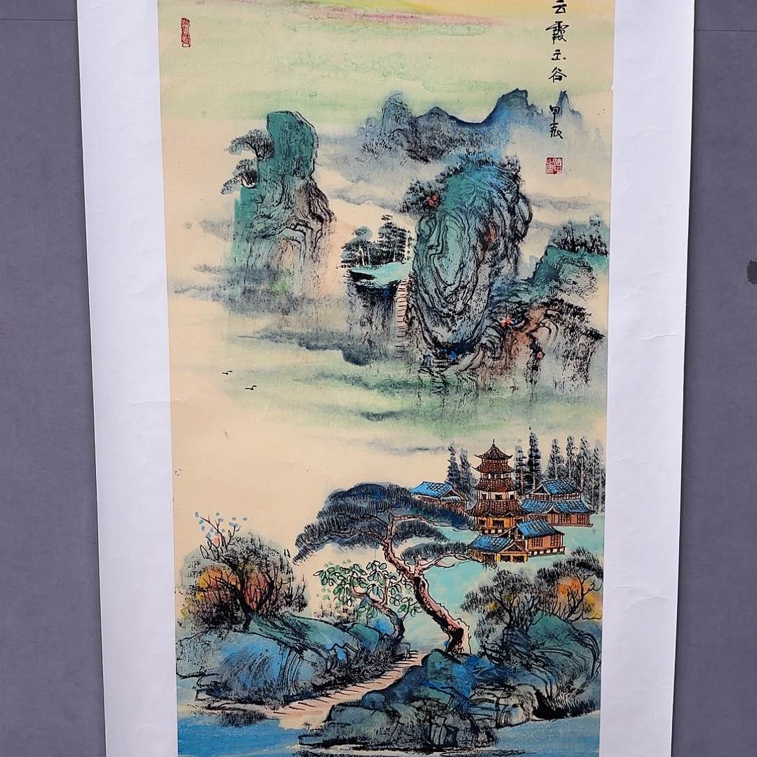 国画亲笔手绘原创