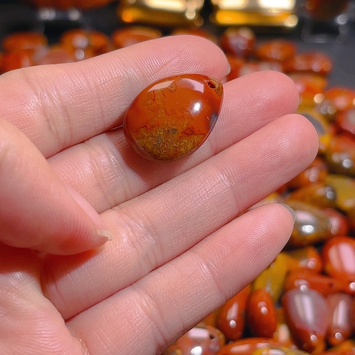 玛瑙/玉髓吊坠(不含链)未镶嵌