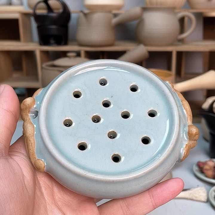 壶老段烧陶瓷茶器！