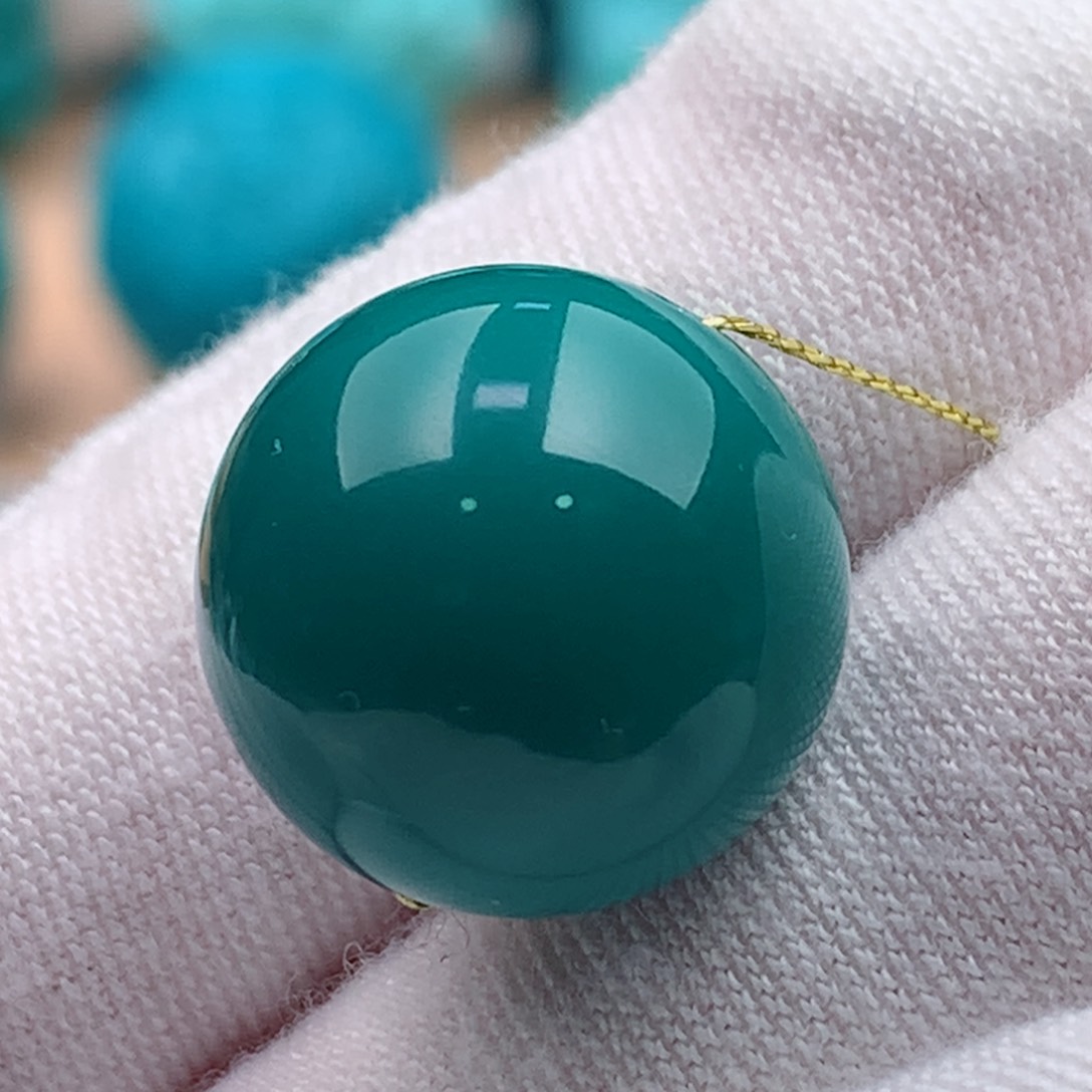 未镶嵌绿松石珠宝奇石