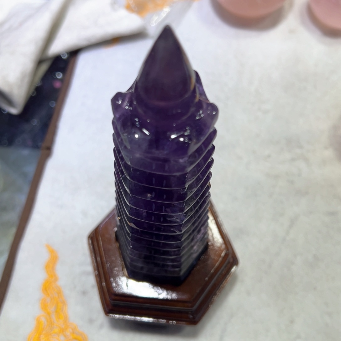 水晶水晶摆件未镶嵌心*光