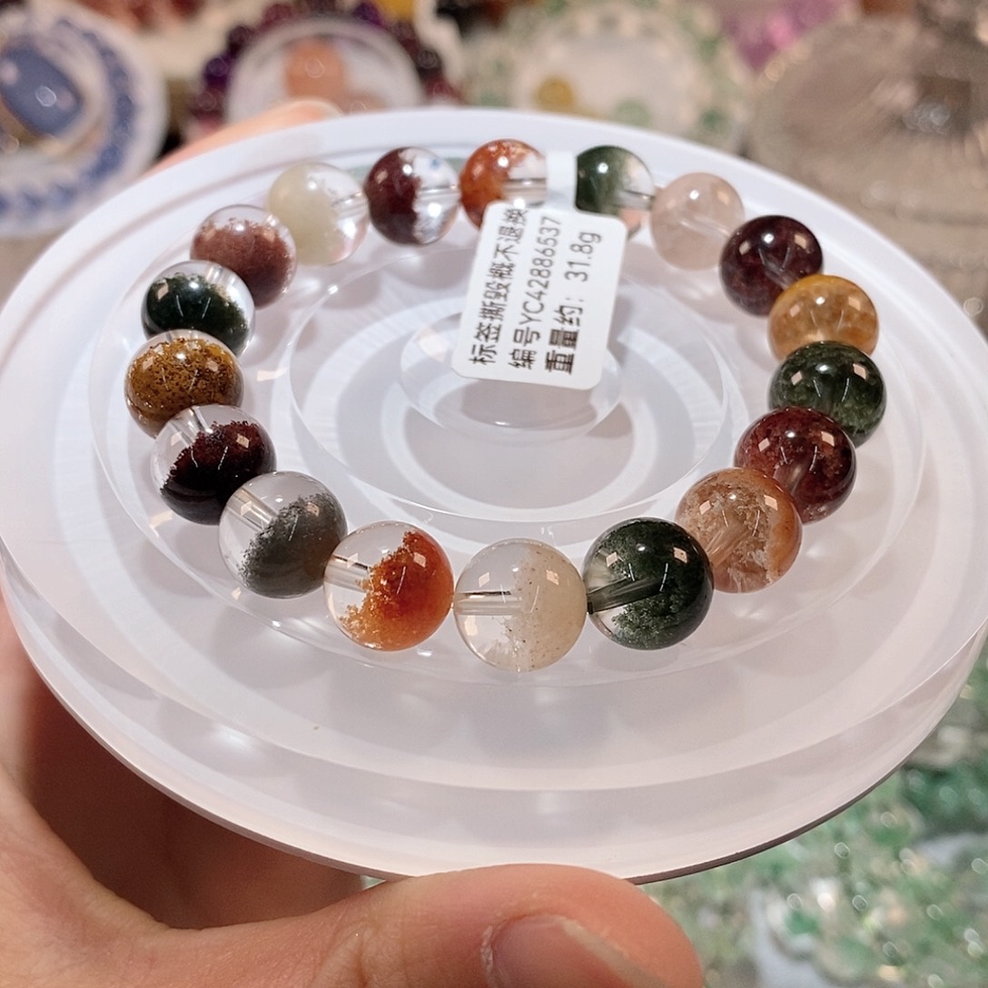 水晶手链未镶嵌J四季幽林水晶手串