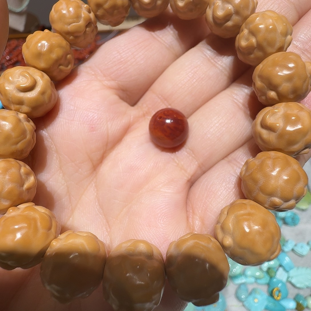 有***&猴头核桃手串配饰