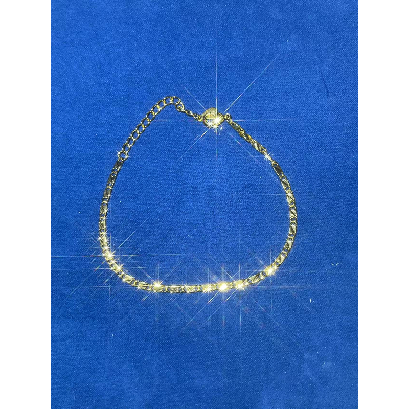 a1423黄色刻面手链多样发