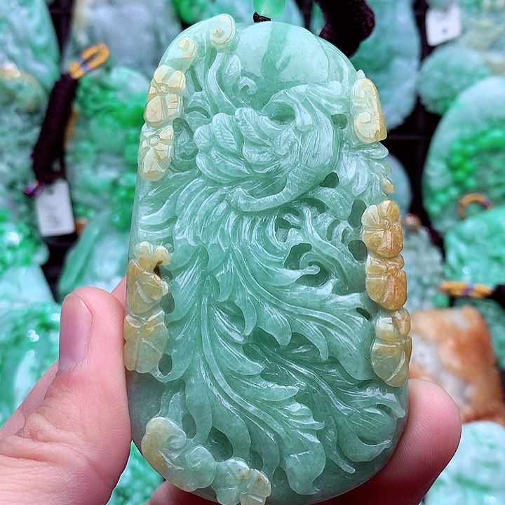 翡翠吊坠(不含链)未镶嵌