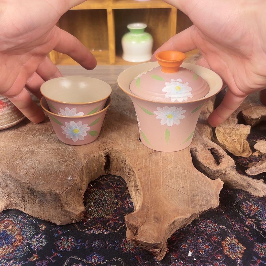 高温陶瓷茶壶茶杯盖碗