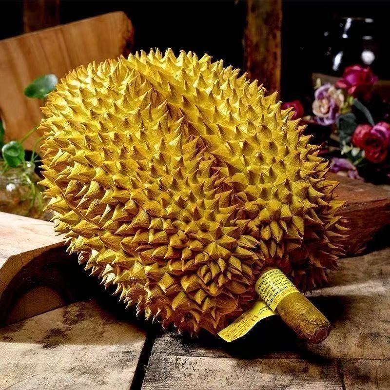 Z【AA精品果】泰国进口金枕头鲜果新鲜榴莲自然树熟榴莲顺丰空运送货上门皮薄核小干包黄肉2~8斤装金枕泰国东部