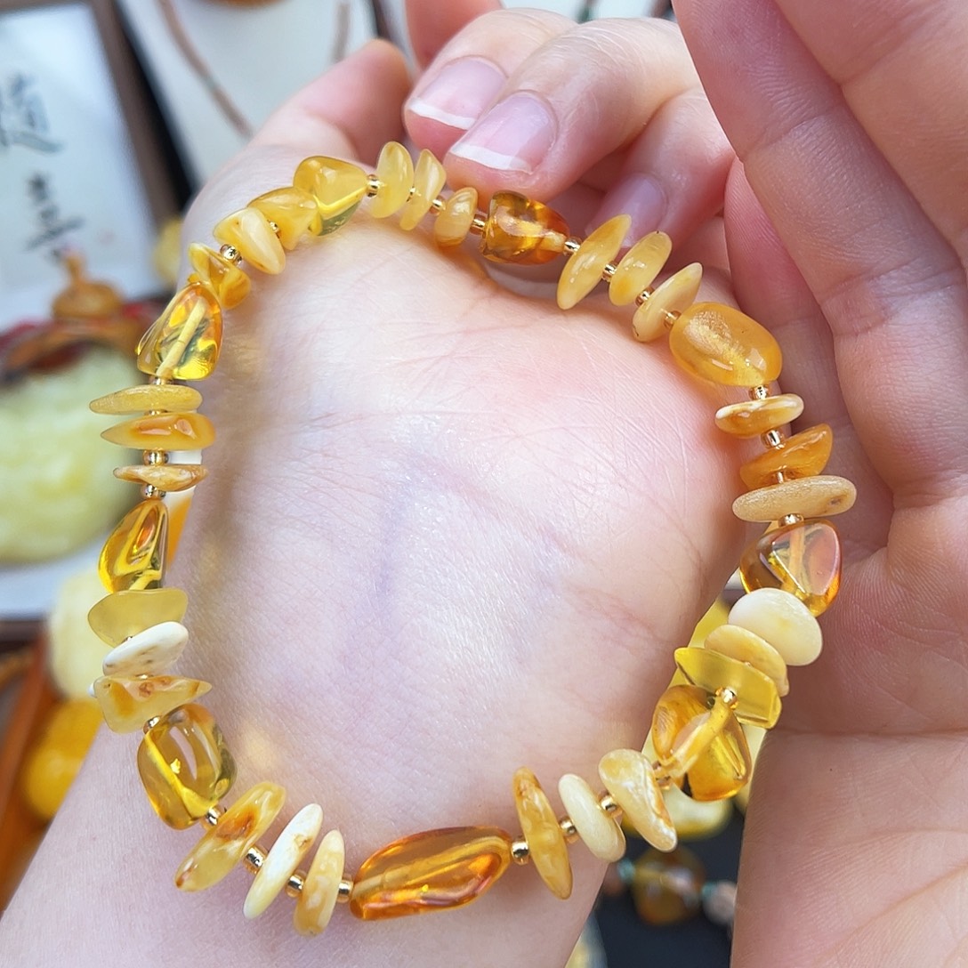 琥珀未镶嵌珠宝奇石