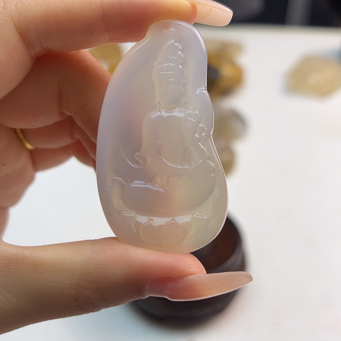 玛瑙/玉髓合金颈饰