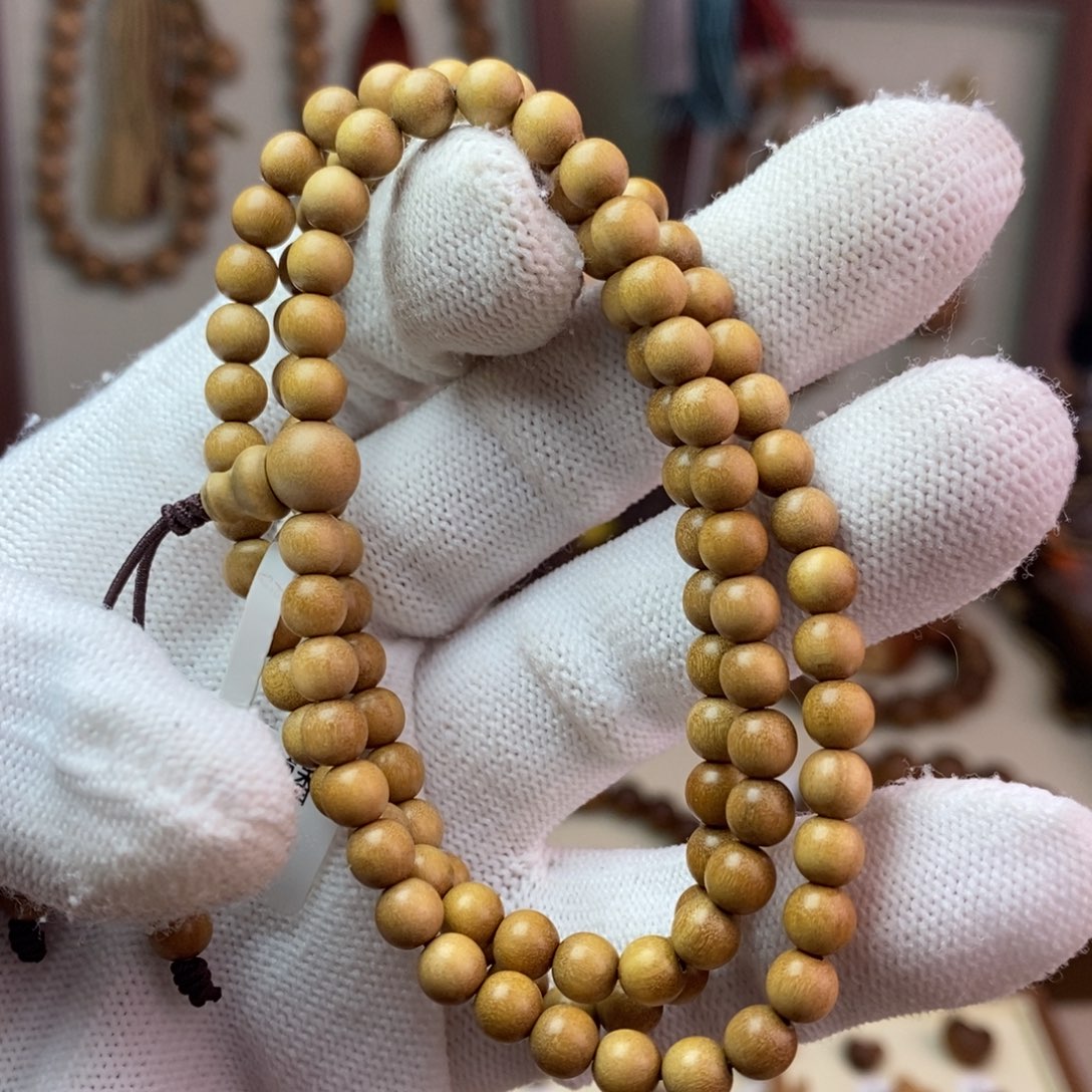 檀香木手串/手链印度迈索尔老山檀福利款0.5*108