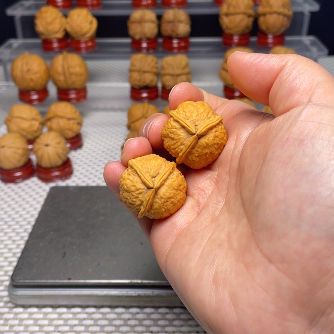 文玩核桃把件14小四喜