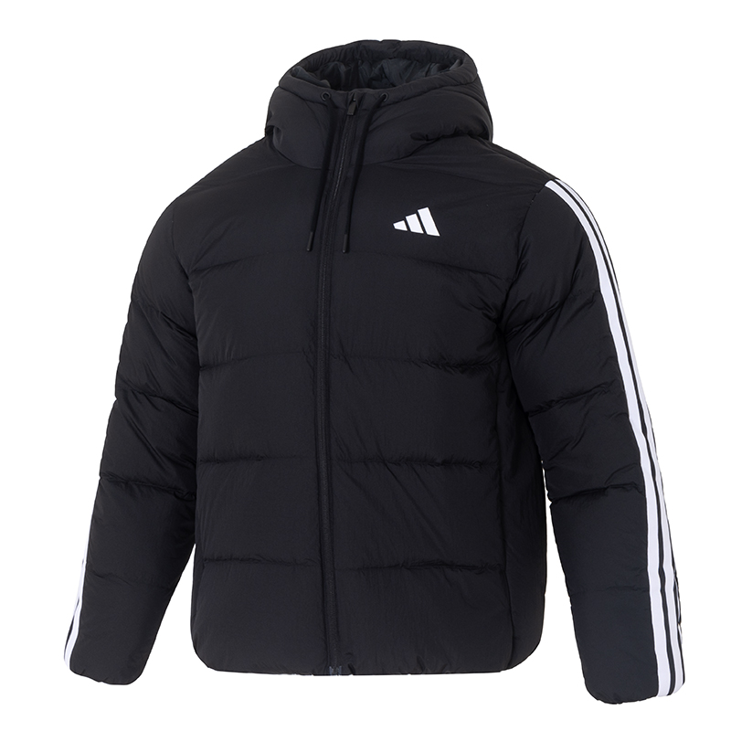 adidas阿迪达斯羽绒服男装2025冬新款时尚保暖连帽羽绒外套KH3987