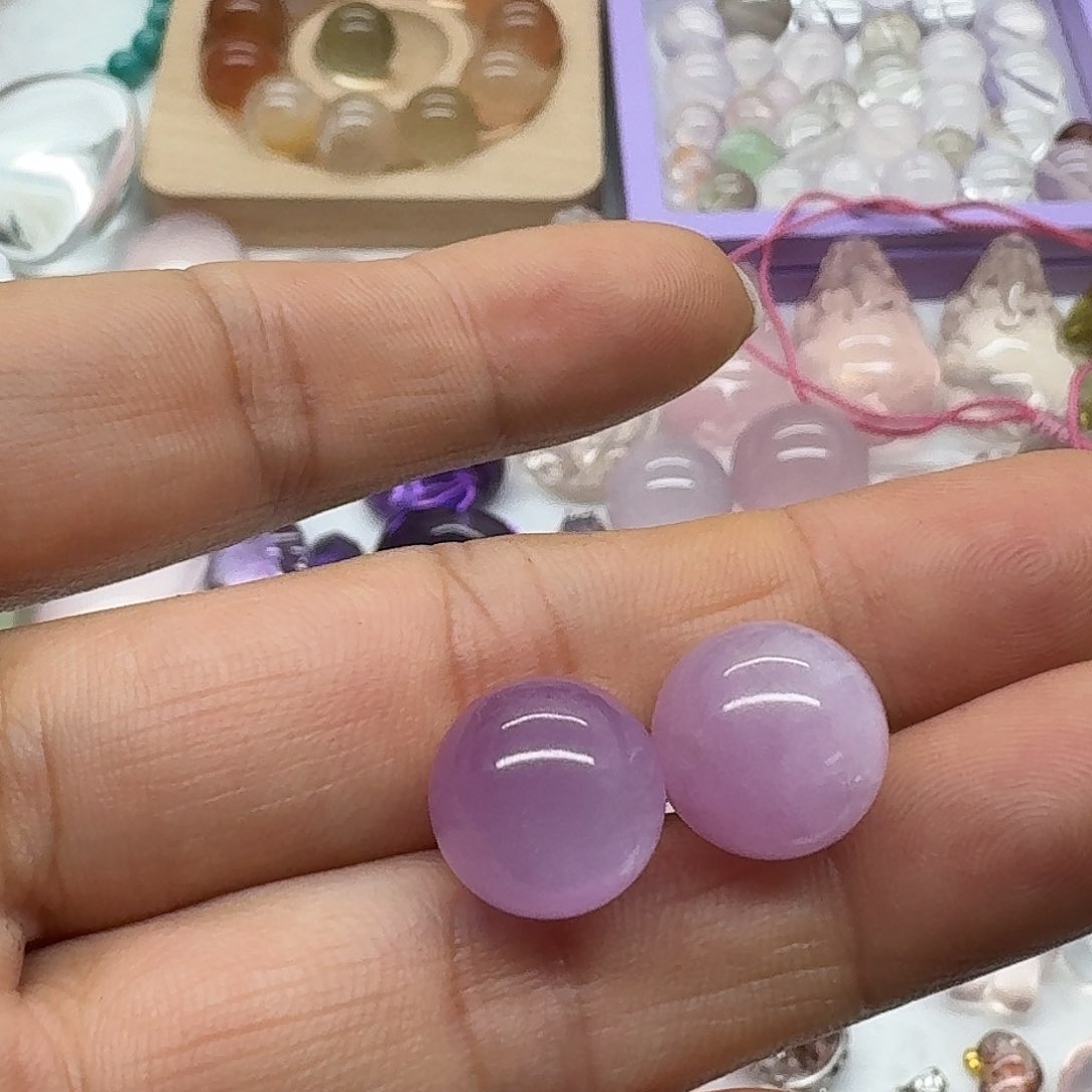 未镶嵌珠宝半成品水晶靖*