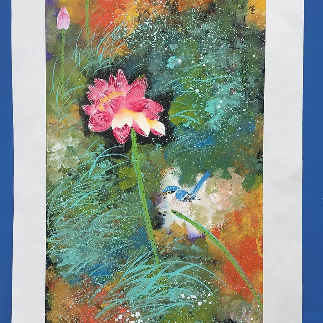 国画多次参加国内外大型画展