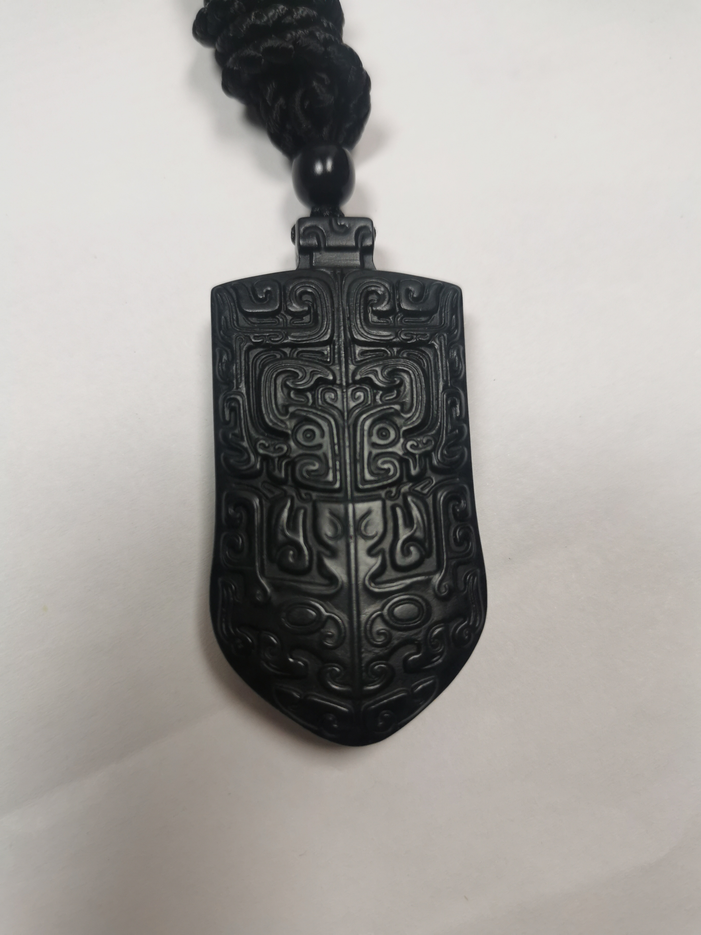 新疆和田玉墨玉剑型