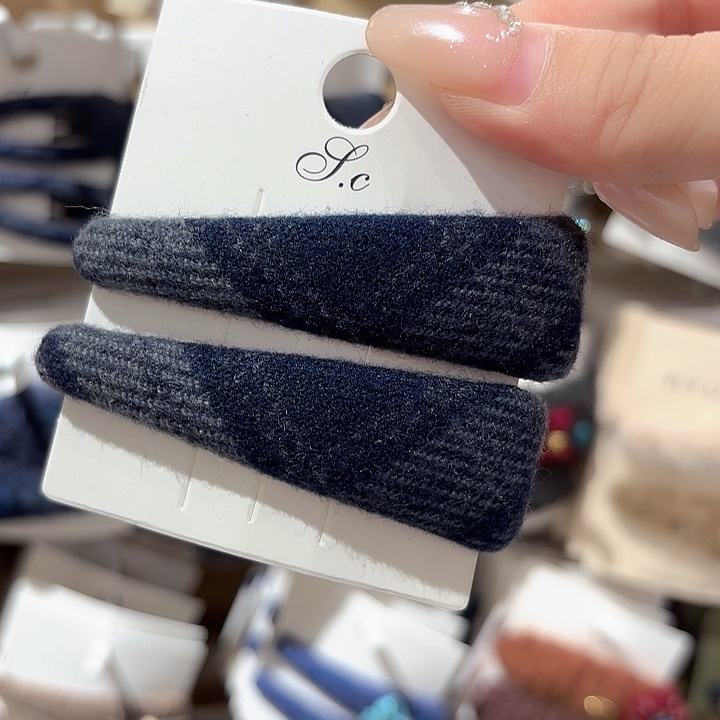 布艺铁合金蓝格拜拜