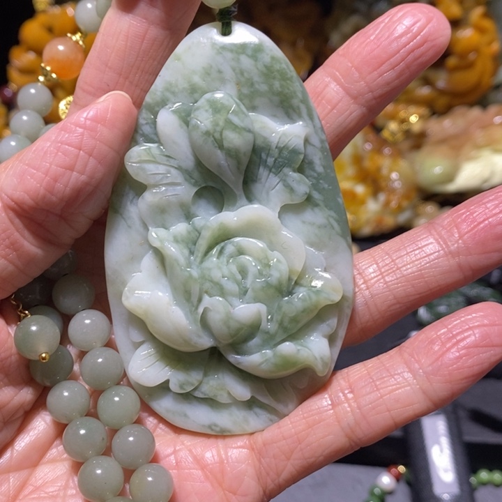 岫玉岫玉吊坠未镶嵌