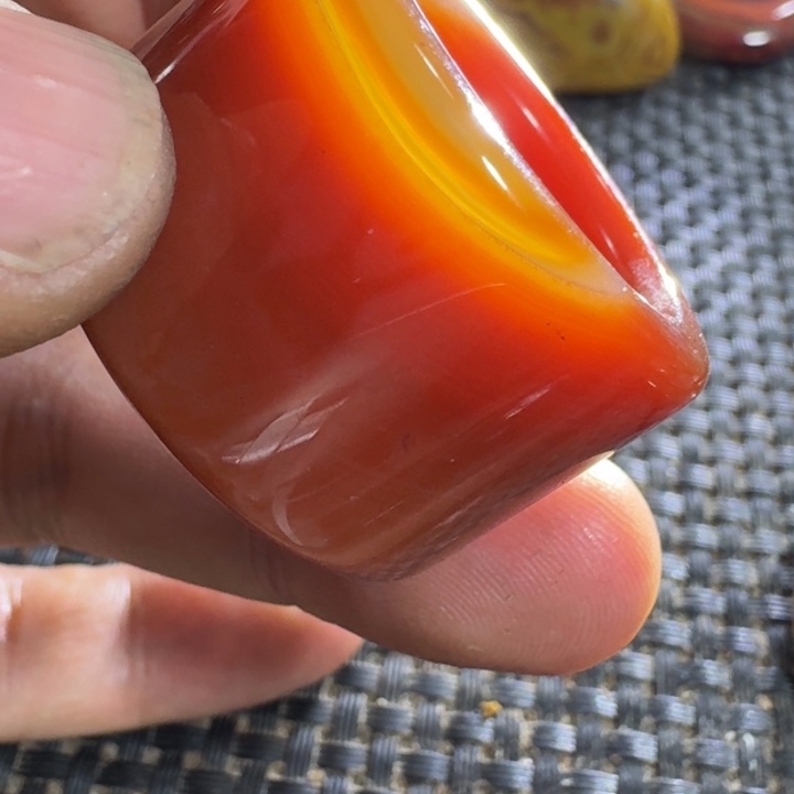 天***角玛瑙/玉髓未镶嵌颈饰