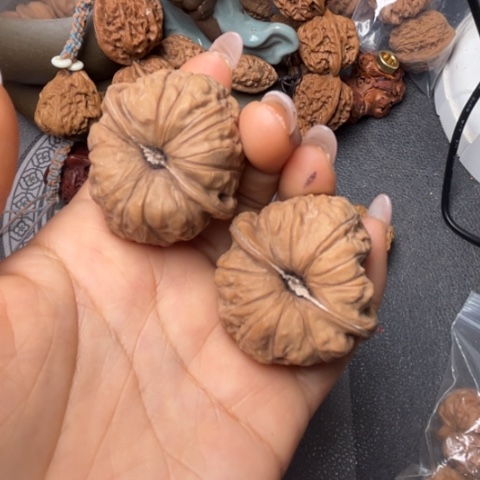 把件文玩核桃南瓜蹲