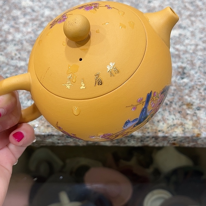 茶壶紫砂喜上眉梢西施凤鸣壶