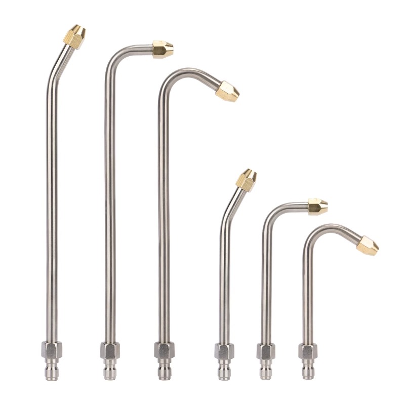 高压水枪转弯杆家用洗车机清洗空调内外机专用90弯头喷头喷枪配件