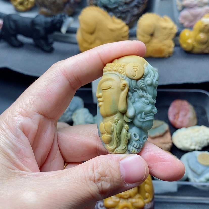 【闪购商品】定制石英质玉吊坠 未镶嵌