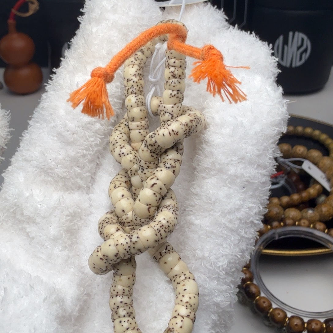 星月菩提手串6石玉大肠