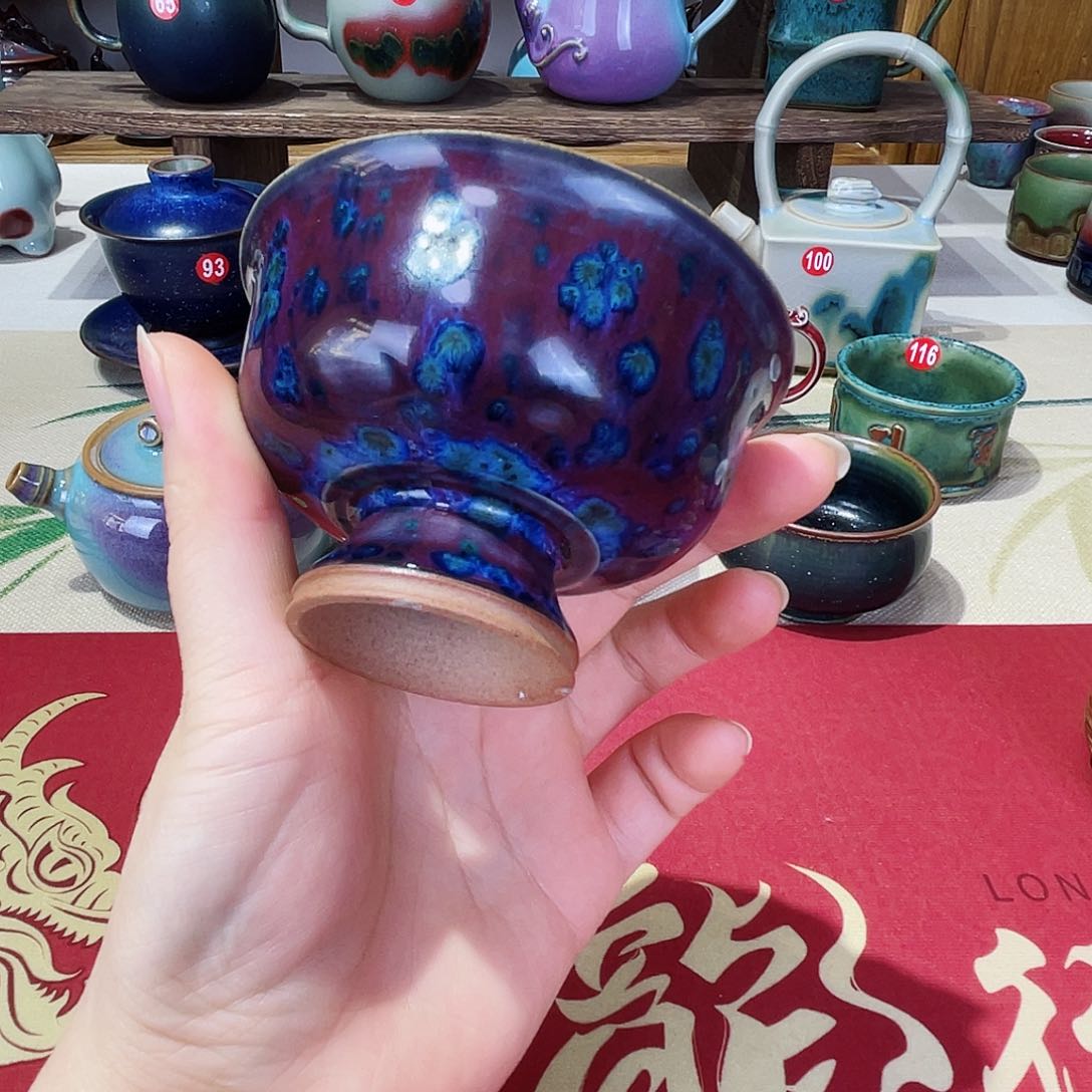 壶禹州钧瓷艺术作品