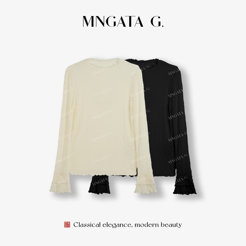 MNGATA G.宫小妍【蕾丝·拾欢】非遗大秀新中式中国风上衣5092554