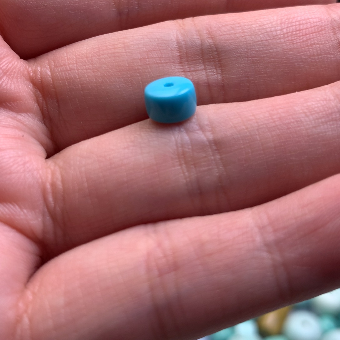 绿松石珠宝半成品未镶嵌