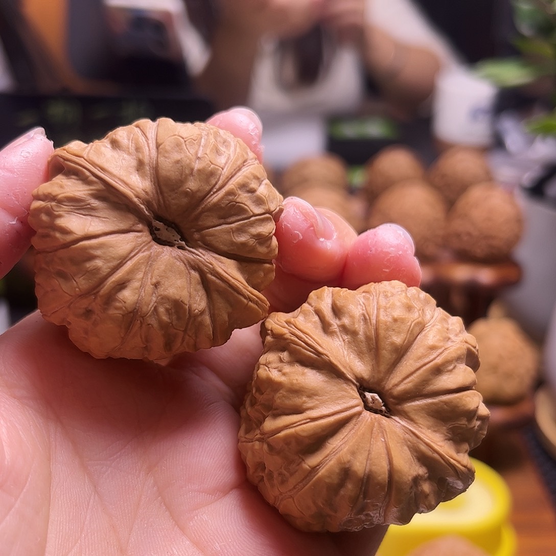 张***珄把件文玩核桃44尺全品南瓜13