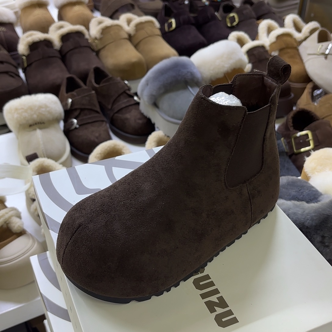 40码一脚蹬勃肯鞋棉