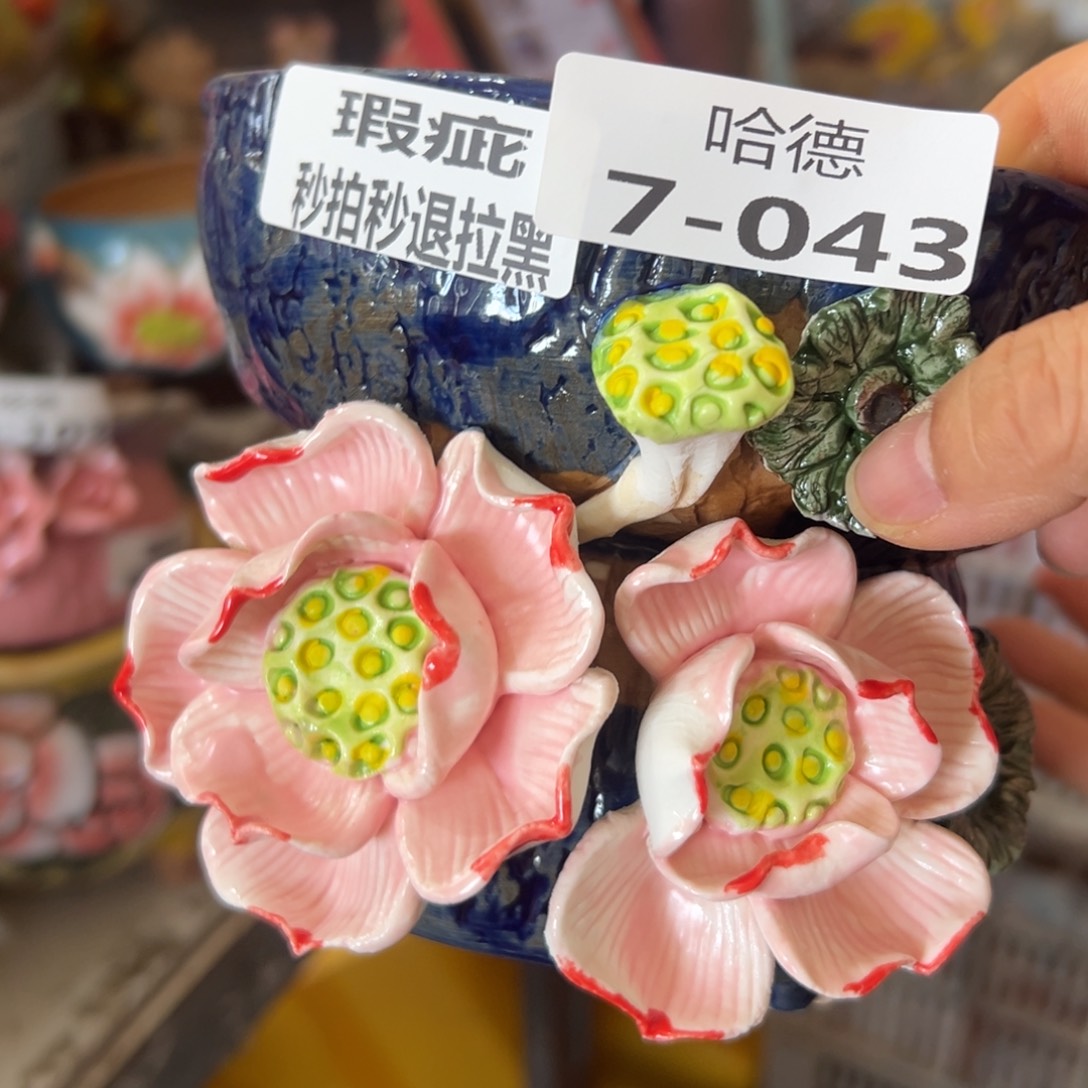 瑕疵743 花盆，满20发货，爱退款拉黑