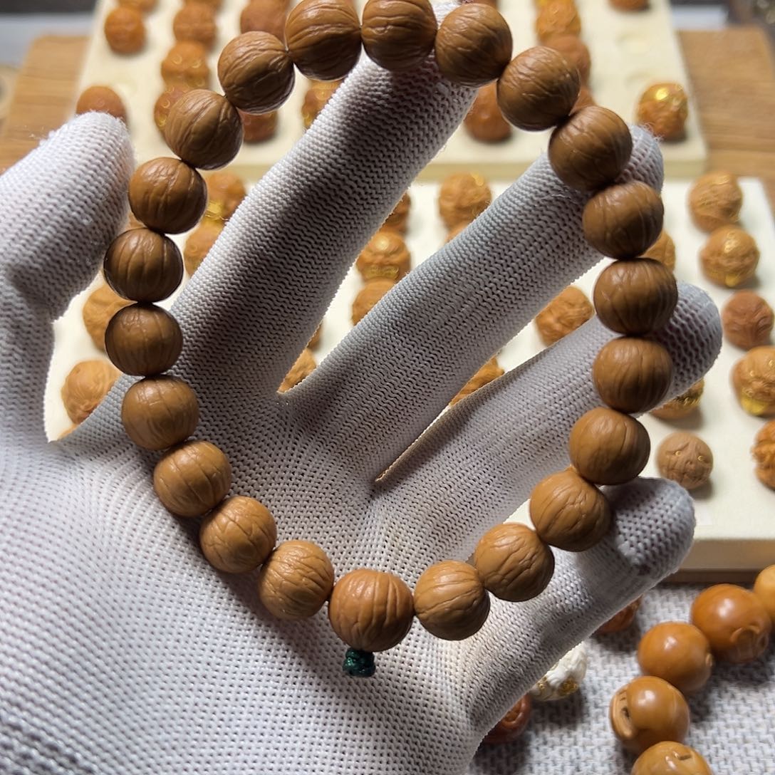 吊坠猴头核桃猴头核桃聚宝盆手串