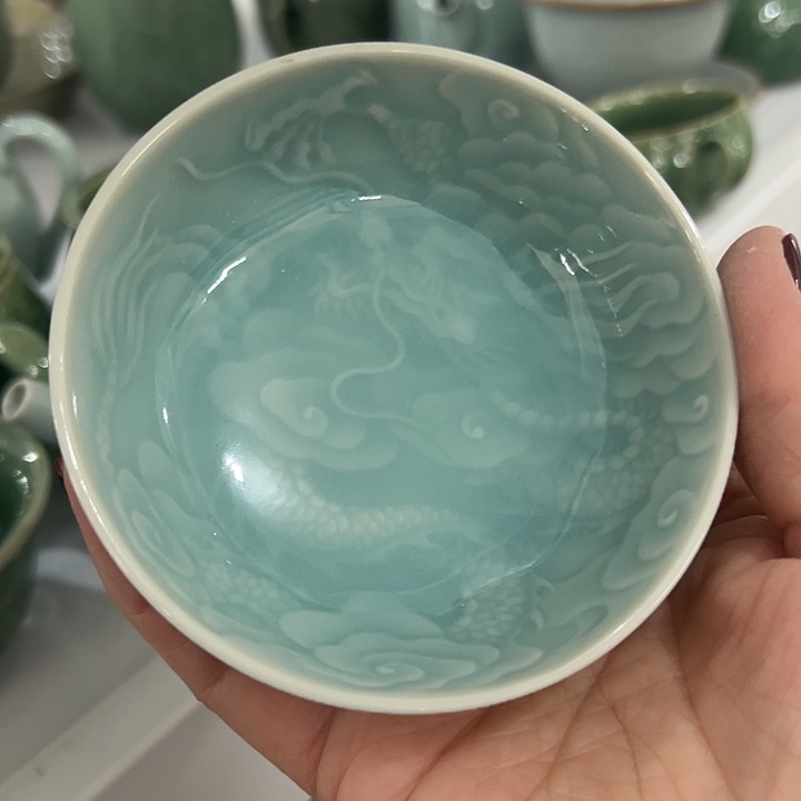 小米茶器龙泉青瓷