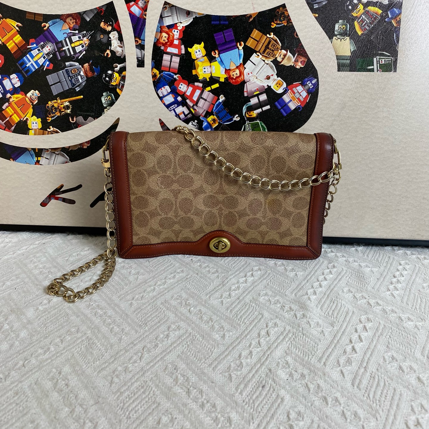 90新 COACH/蔻驰 19701斜挎包