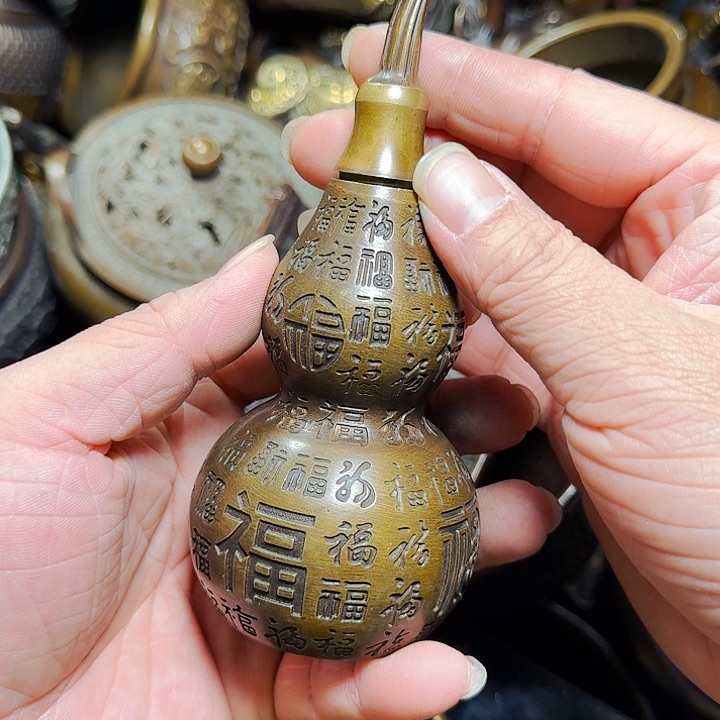 铜器摆件收收藏藏