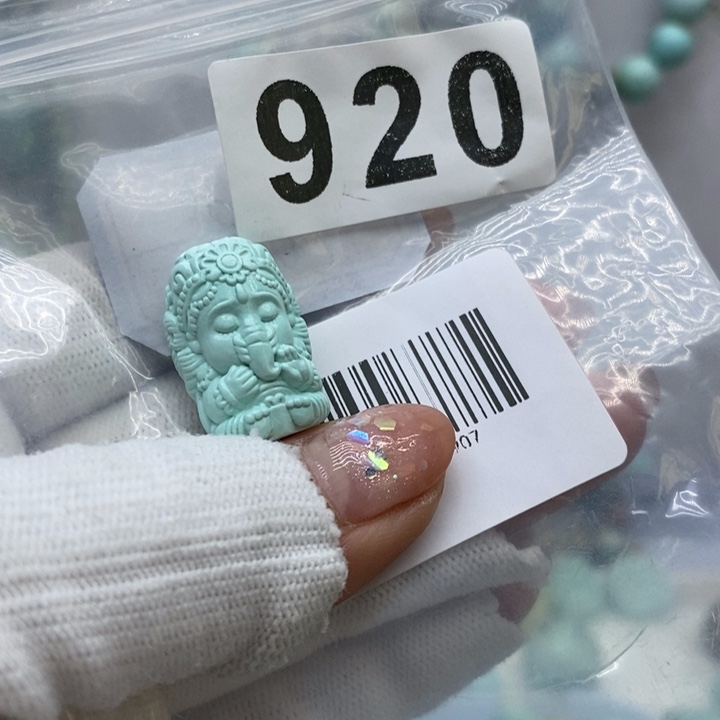 绿松石珠宝奇石未镶嵌鹿*子