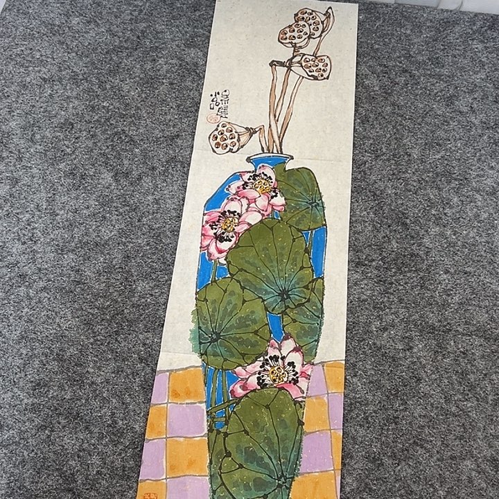 国画孙景隆   手绘原创