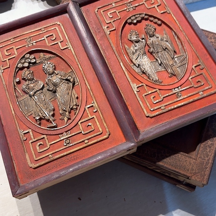 平***福香榧木老木雕的艺术品